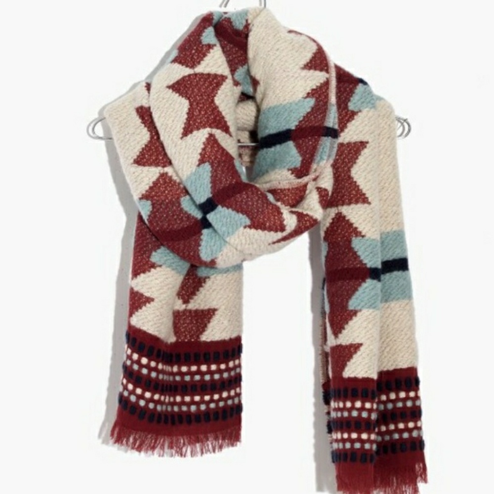 Madewell Boho Western Blanket Scarf